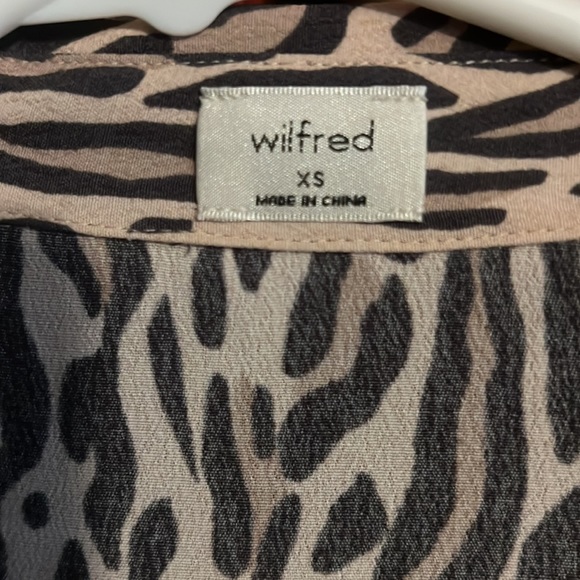 Wilfred safari print midi dress - Picture 6 of 6